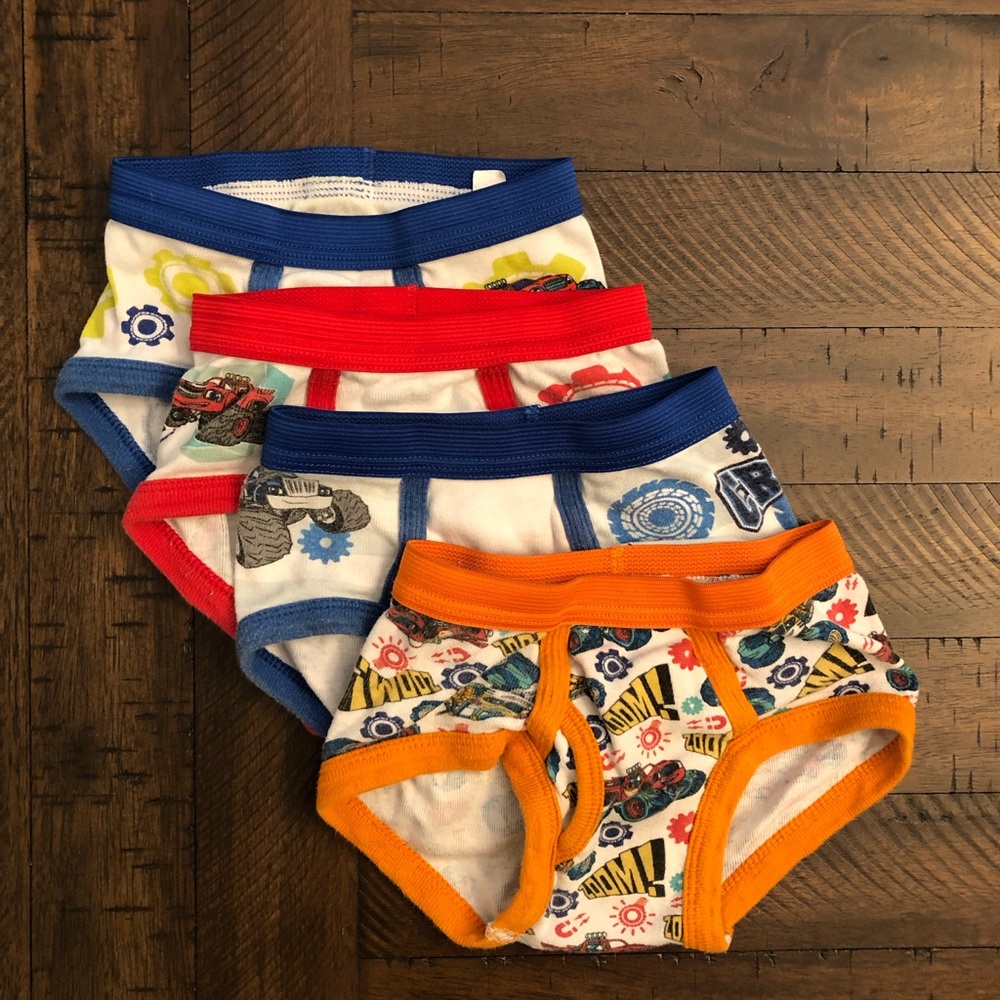Toddler Boy’s Nickelodeon Blaze Underwear 4-Pack